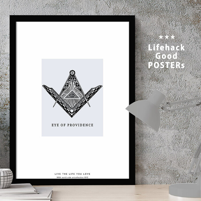 アートポスター A3 独特な世界観 NYCS 008a 個性派 デザインセレクト-1