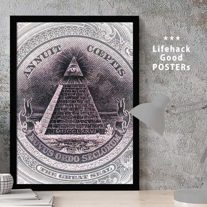 アートポスター A4 独特な世界観 NYCS 011e 個性派 デザインセレクト-1