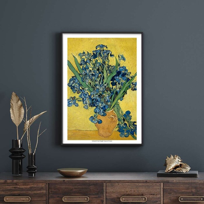 アートポスター A3 Vincent Van Gogh ゴッホ Irises アイリス 名画miim高品質アートプリント PO73-0