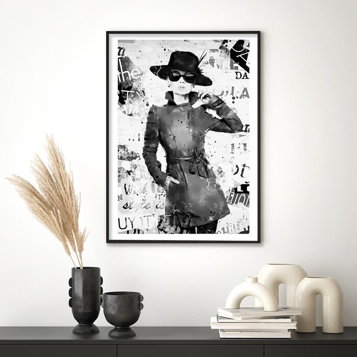 アートポスター A4Fashion Iconアートプリント 微粒面 微光沢 厚手 ポスター miim AB10907654-6423-0