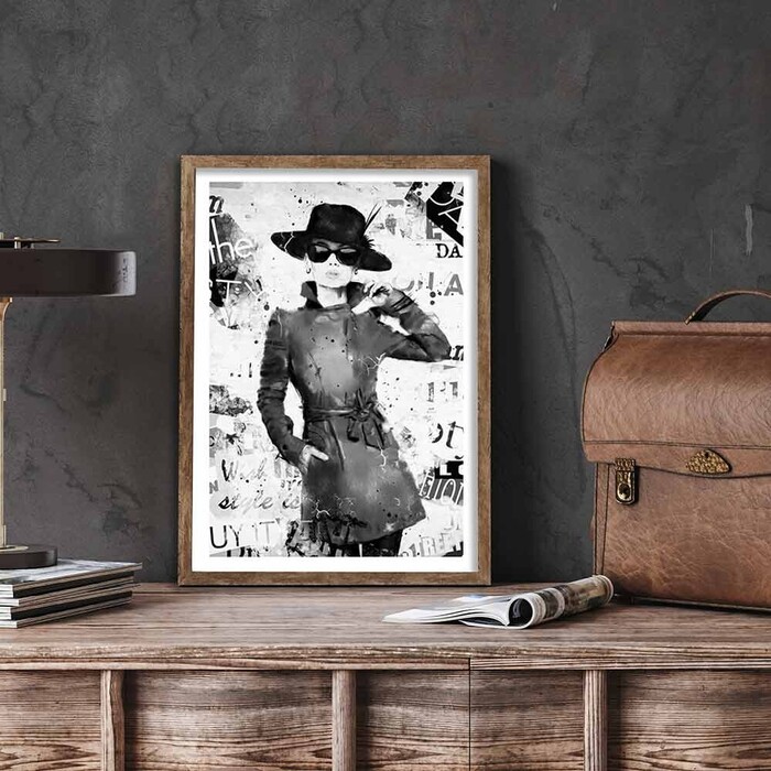 アートポスター A4Fashion Iconアートプリント 微粒面 微光沢 厚手 ポスター miim AB10907654-6423-2