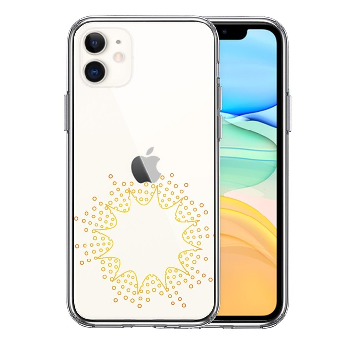 iPhone11 ケース クリア キラキラ スマホケース 側面ソフト 背面ハード ハイブリッド -0