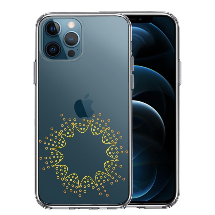 iPhone12Pro ケース クリア キラキラ スマホケース 側面ソフト 背面ハード ハイブリッド -0