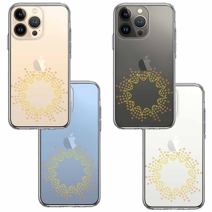 iPhone13Pro ケース クリア キラキラ スマホケース 側面ソフト 背面ハード ハイブリッド -1