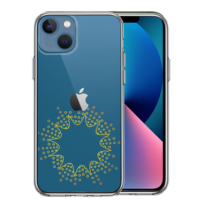 iPhone13mini ケース クリア キラキラ スマホケース 側面ソフト 背面ハード ハイブリッド -0
