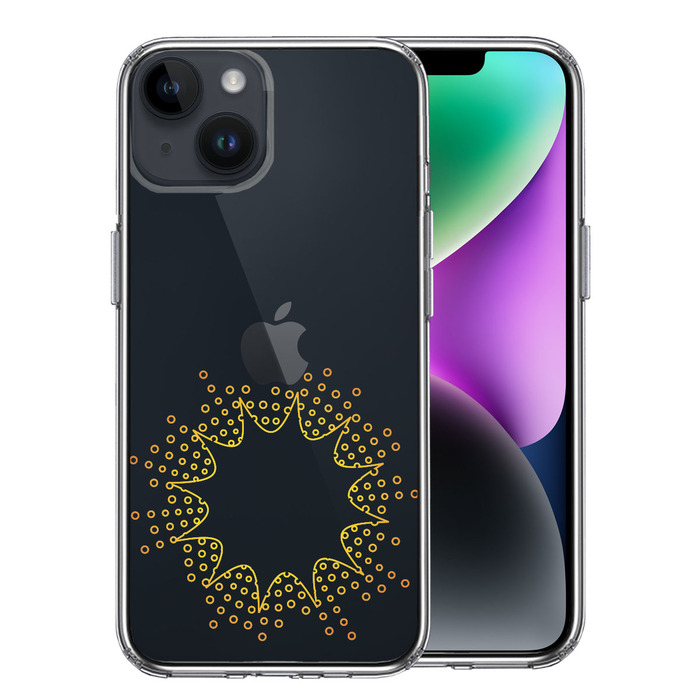 iPhone14 ケース クリア キラキラ スマホケース 側面ソフト 背面ハード ハイブリッド -0