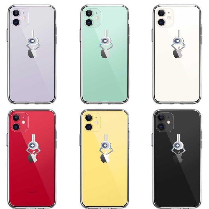 iPhone11 case clear UFO catcher apple catch 2 smartphone case side soft the back side hard hybrid -1