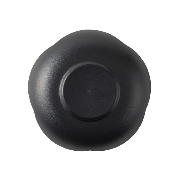 塗茶托梅型黒 20個セット-1