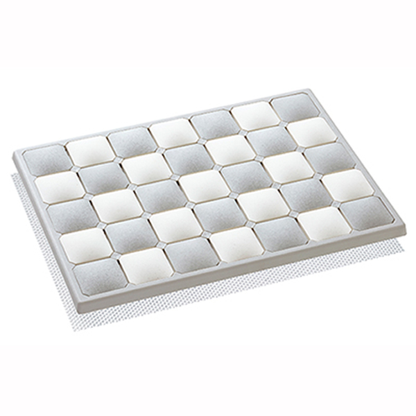 karari many . quality ceramic Fit tile bath mat S size gray -0