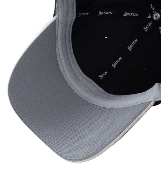 大きいサイズ SRIXON 3Dロゴキャップ 4L MC043002-74403 ブラック ラッピング可-5