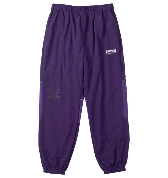 大きいサイズ THRASHER ナイロンワッシャー裏メッシュパンツ 3L 4L 5L