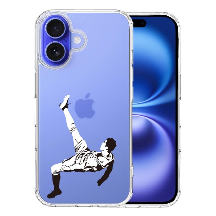 iPhone16 ケース iPhone16 ケース クリア 野球 ピッチャー スマホケース 側面