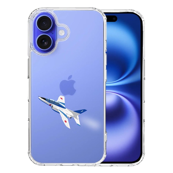 iPhone16 ケース クリア シェル ブルーインパルス 1号機 iPhone16 ケース クリア シェル ブルーインパルス 1号機