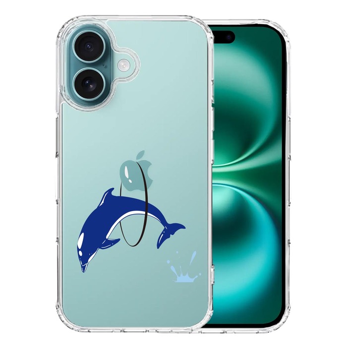 iPhone16 ケース クリア ペンギン Appleは重い？ スマホケース