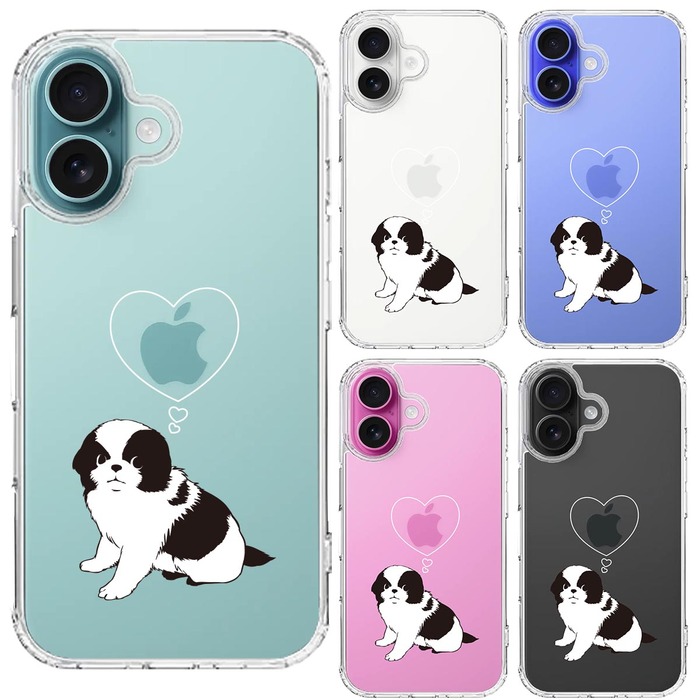iPhone16 ケース クリア チン スマホケース 側面ソフト 背面ハード ハイブリッド -1