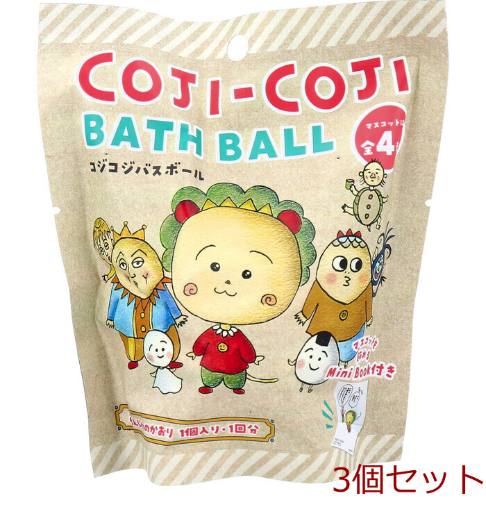  Coji-Coji bus ball . manju. . hutch 75g 1 batch 3 piece set -0