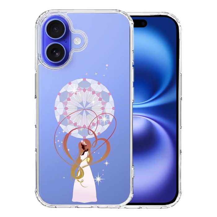 iPhone16 ケース クリア ラプンツェル 2 スマホケース 側面ソフト 背面ハード ハイブリッド -0