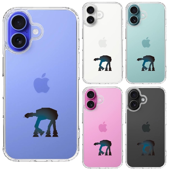 iPhone16 ケース クリア WAIS 2 スマホケース 側面ソフト 背面ハード ハイブリッド -1