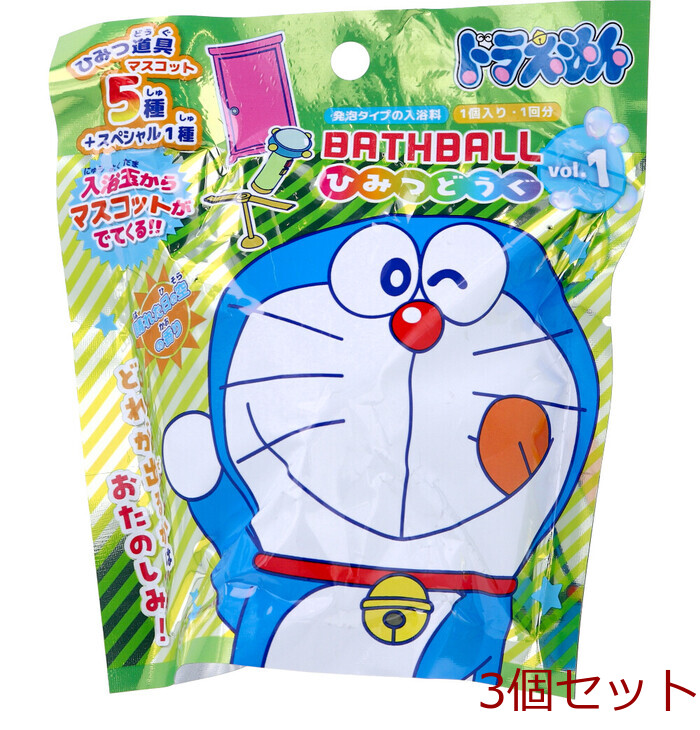  Doraemon bus ball secret tool 1 RN clear weather . day. empty. fragrance 60g 1 batch 5 piece set -0