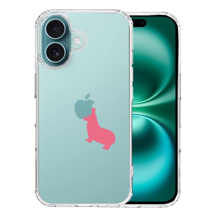 iPhone16 ケース クリア カバ スマホケース 側面ソフト 背面ハード ハイブリッド -0