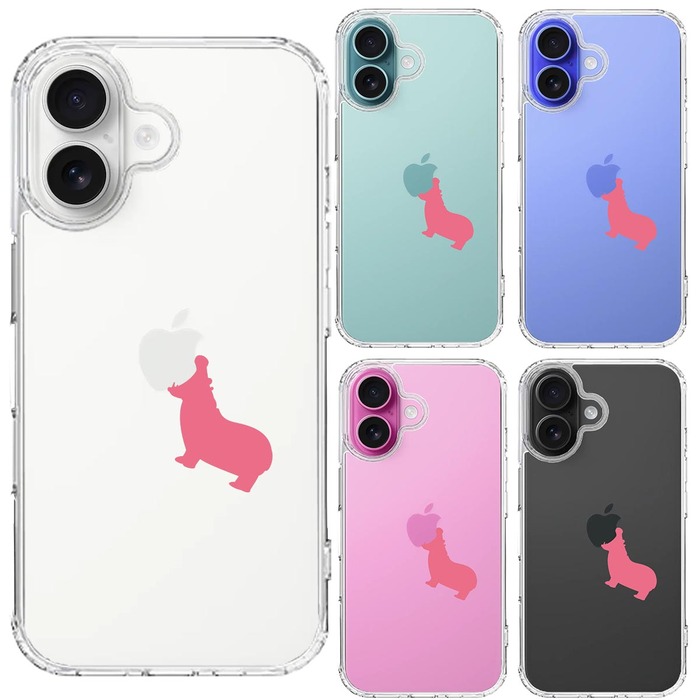 iPhone16 ケース クリア カバ スマホケース 側面ソフト 背面ハード ハイブリッド -1