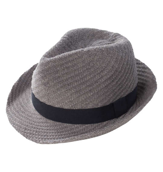 大きいサイズ So and so サーモ中折れハット 4L MC043201-83066 グレーミックス ラッピング可-0