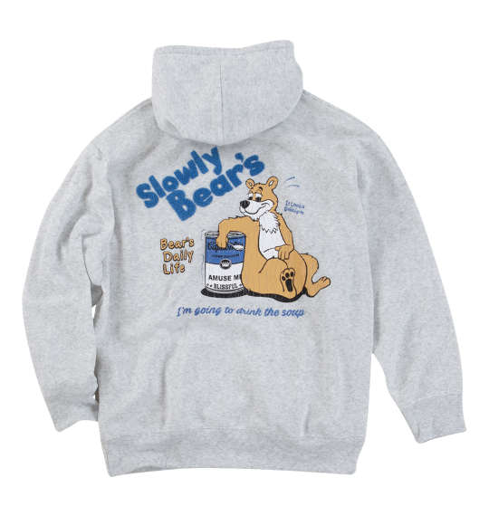 大きいサイズ FUN for modemdesign fun friends ojisanプルパーカー 3L