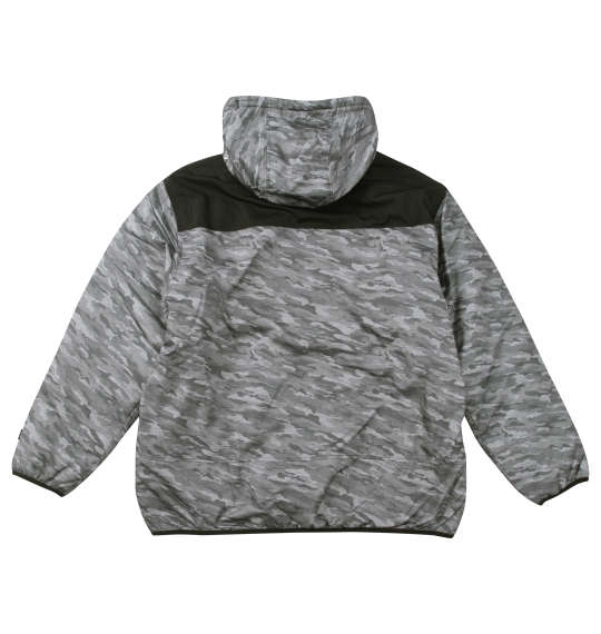 大きいサイズ OUTDOOR PRODUCTS フルダルタフタ裏フィルム+裏ボアフリースジャケット 3L 4L 5L 6L 7L 8L ブラックカモ ラッピング可-1
