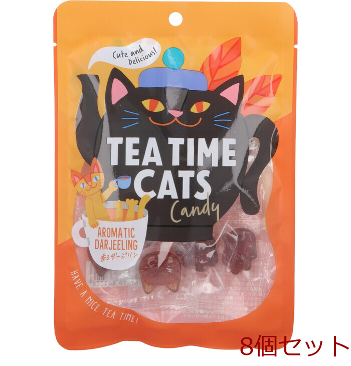 TEA TIME CATS DARJEELING tea time Cat's tsu Darjeeling 50g 8 piece set -0