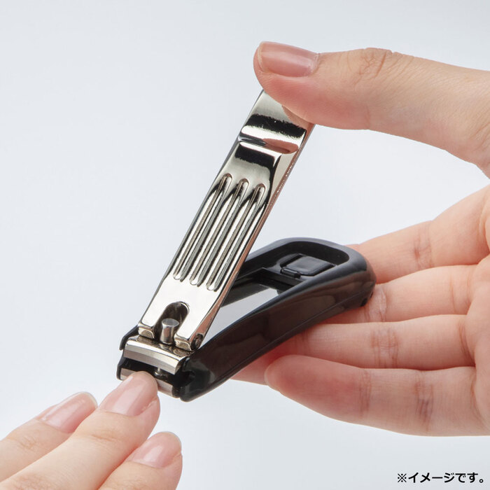 匠の技 ステンレス製 高級つめきり つめ飛び軽減ケース付き G 1024 ×2個セット-4