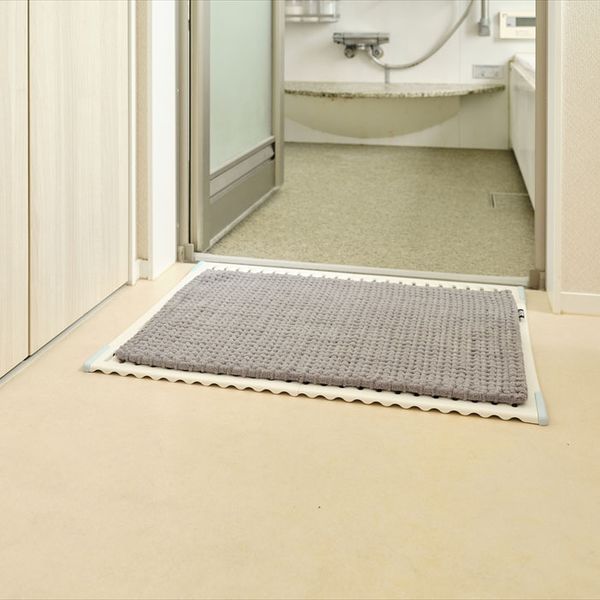 SUSU anti-bacterial soft .... bath mat neutral gray 40×60cm 2 piece set -4