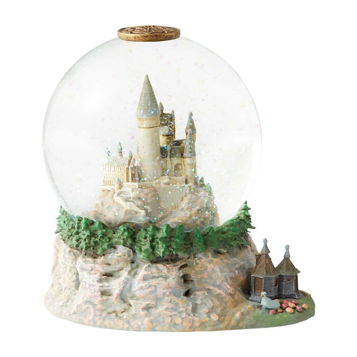ハリーポッター ホグワーツ魔法魔術学校 スノードーム enesco ラッピング可-0