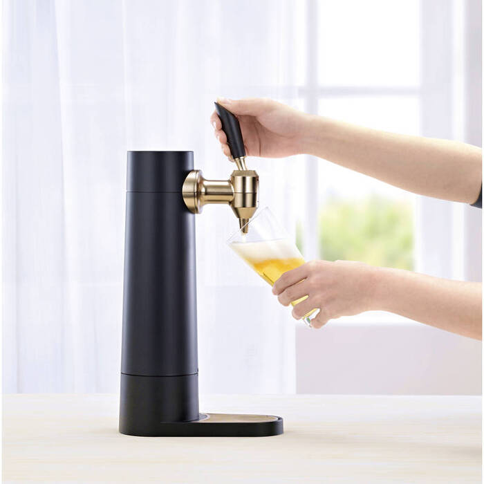 グリーンハウス スタンド型ビールサーバー GH BEERST BK ギフト対応可-1