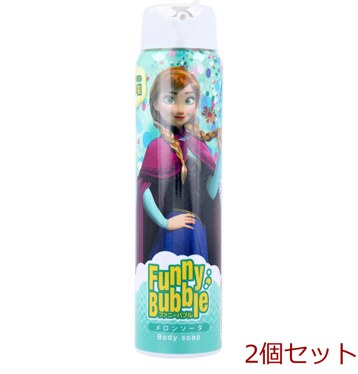 ファニーバブル ディズニー アナと雪の女王 アナ ボディーソープ メロンソーダ 100g 2個セット-0