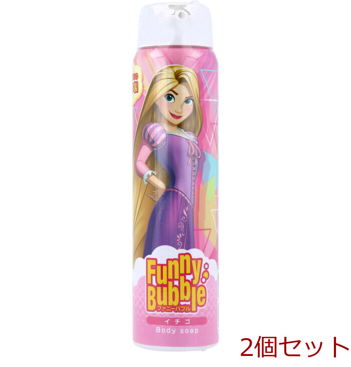 ファニーバブル ディズニー ラプンツェル ボディーソープ イチゴ 100g 2個セット-0