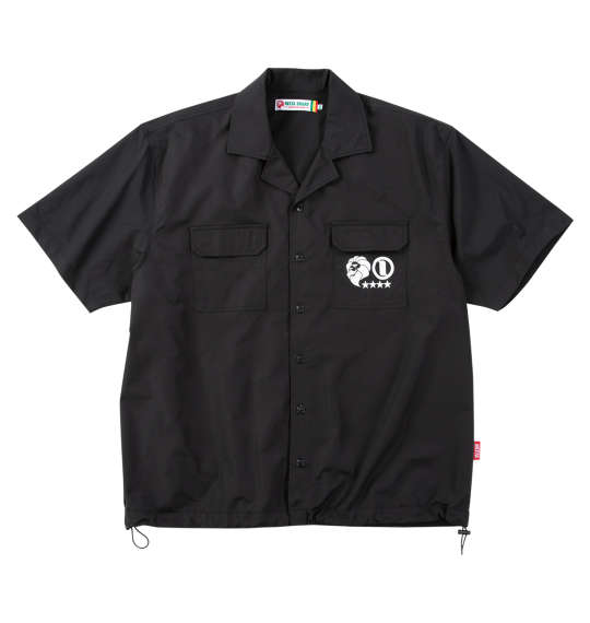 大きいサイズ SY32 by SWEET YEARS ボックスグラフィック鹿の子半袖