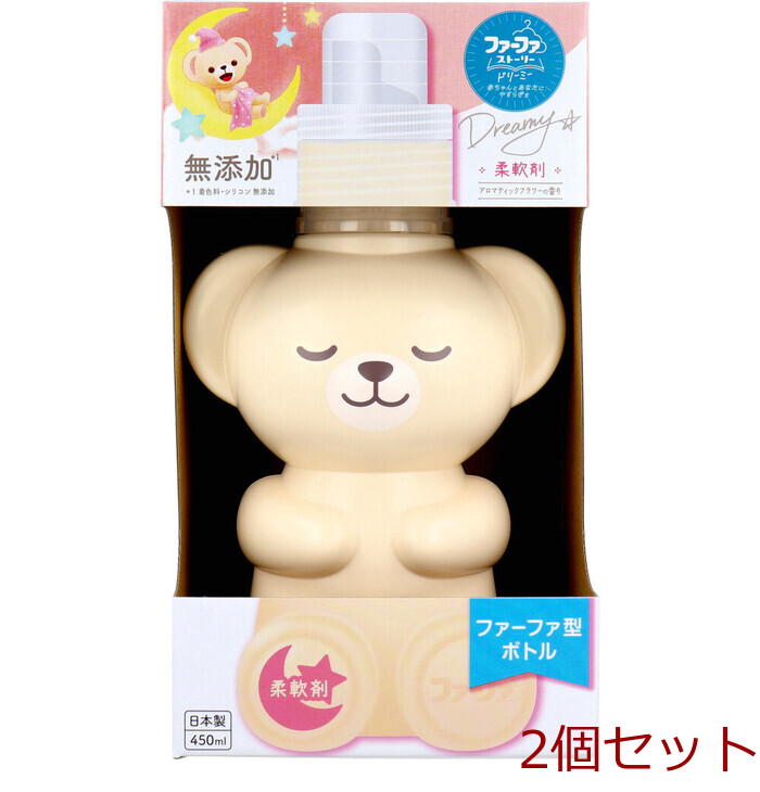 ファーファストーリー ドリーミー 柔軟剤 アロマティックフラワーの香り 450mL 2個セット-0