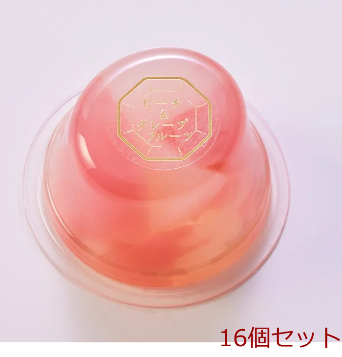 夏季限定 ひととえ ピッコロドルチェ ピーチ＆グレープフルーツ味 16個セット-0