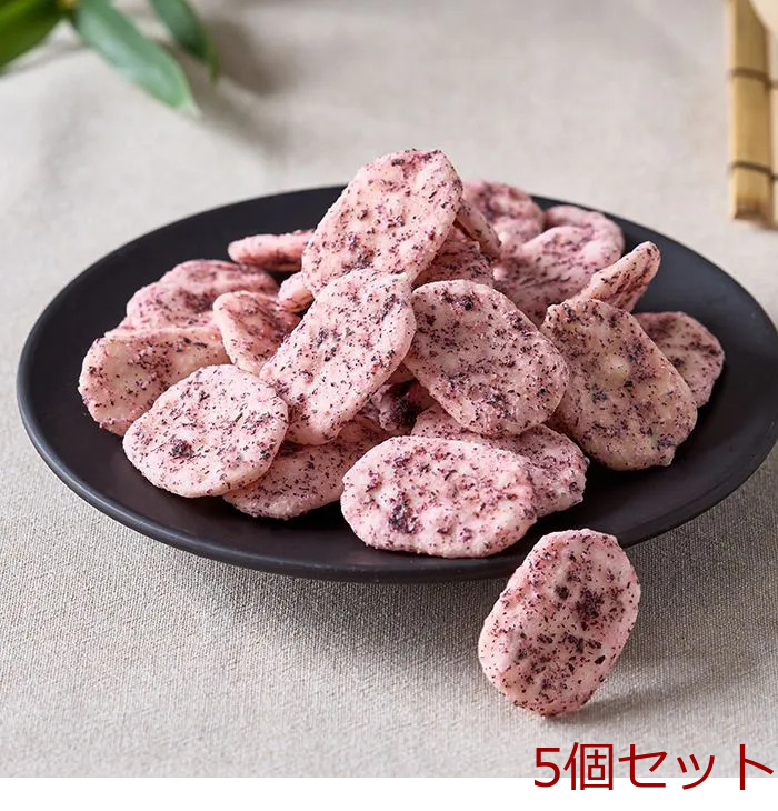 梅しそせんべい 5個セット-0