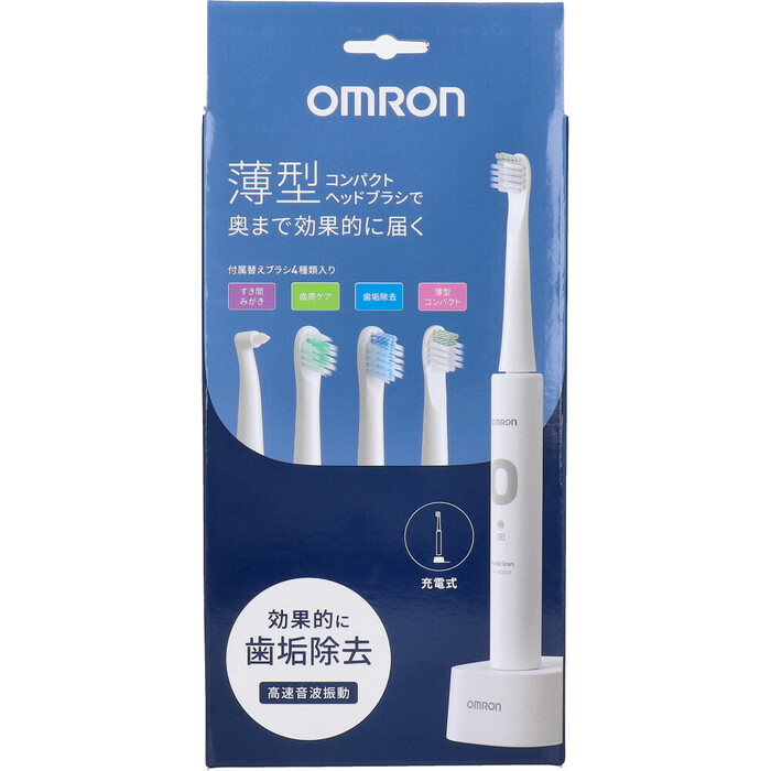 音波式電動歯ブラシ 充電式 ホワイト HT B3040 W-0