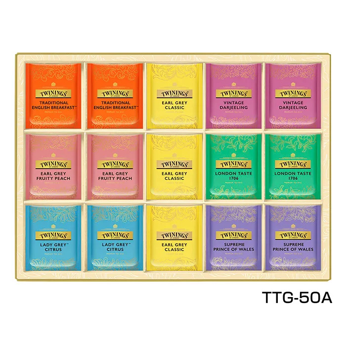 トワイニング ティーバッグギフトコレクション　TTG-50A ギフト対応可-0