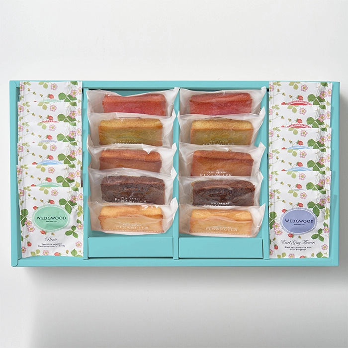 フィナンシェ＆ウェッジウッド ワイルド ストロベリーティーバッグアソート ２２個入 ギフト対応可-1