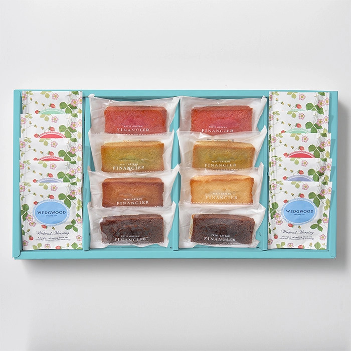 フィナンシェ＆ウェッジウッド ワイルドストロベリーティーバッグアソート １８個入 ギフト対応可-0