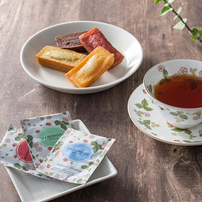 フィナンシェ＆ウェッジウッド ワイルド ストロベリーティーバッグアソート １４個入 ギフト対応可-1