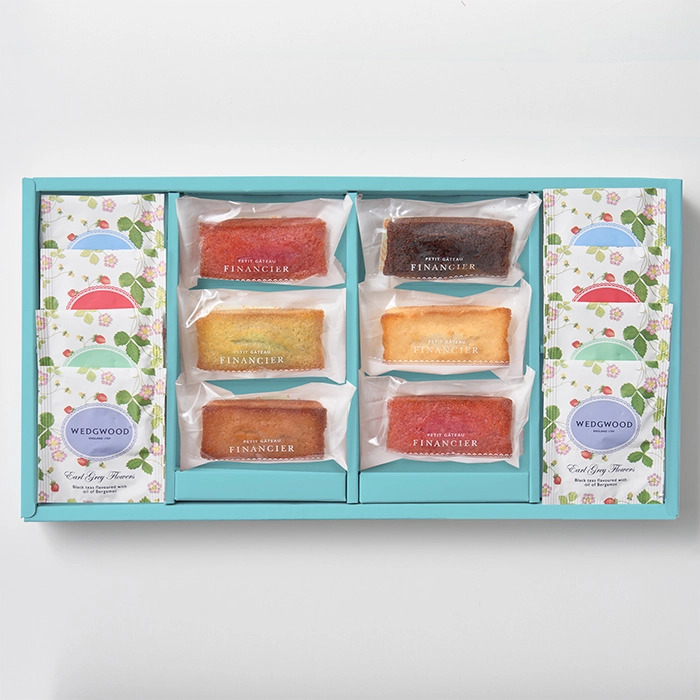 フィナンシェ＆ウェッジウッド ワイルド ストロベリーティーバッグアソート １４個入 ギフト対応可-0