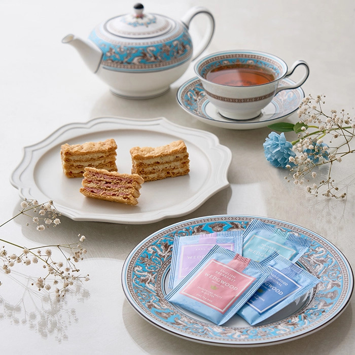 ミルフイユ＆ウェッジウッドティーバッグセット１６個入 ギフト対応可-2