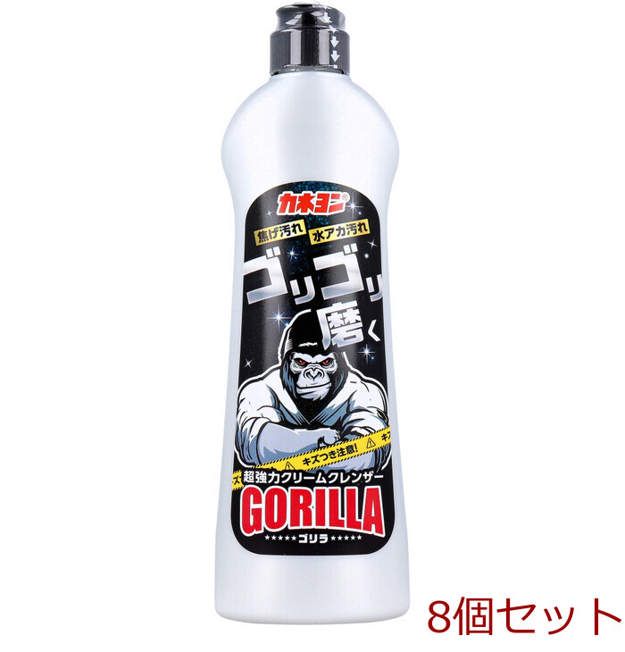 カネヨンゴリラ 超強力クリームクレンザー ミントの香り 400g 8個セット-0