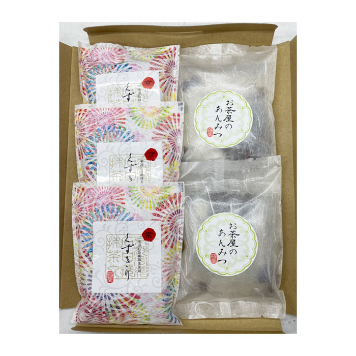 茶彩菓 貴船 くずきり あんみつ 抹茶 和菓子 詰め合わせ ギフト対応可-1