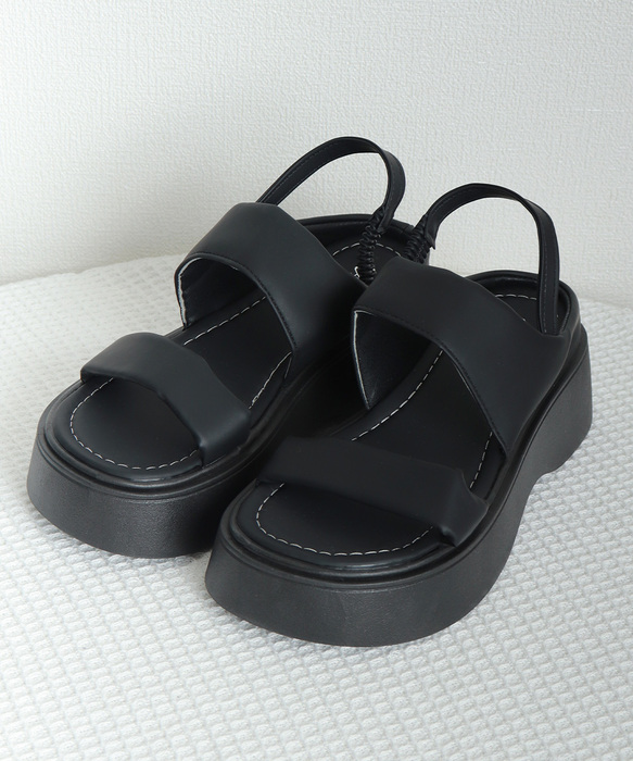 極美品■ダイアナ 【23.0】24ss ボリュームソールサンダル 厚底 レザー ARCADE サンダル 厚底 夏 厚底サンダル レディース スポサン