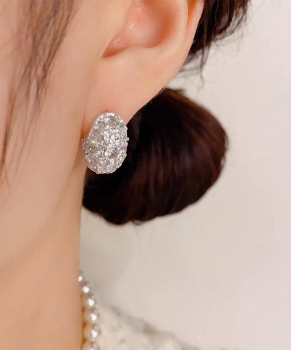 ビジューピアス 透かしピアス両耳用-2